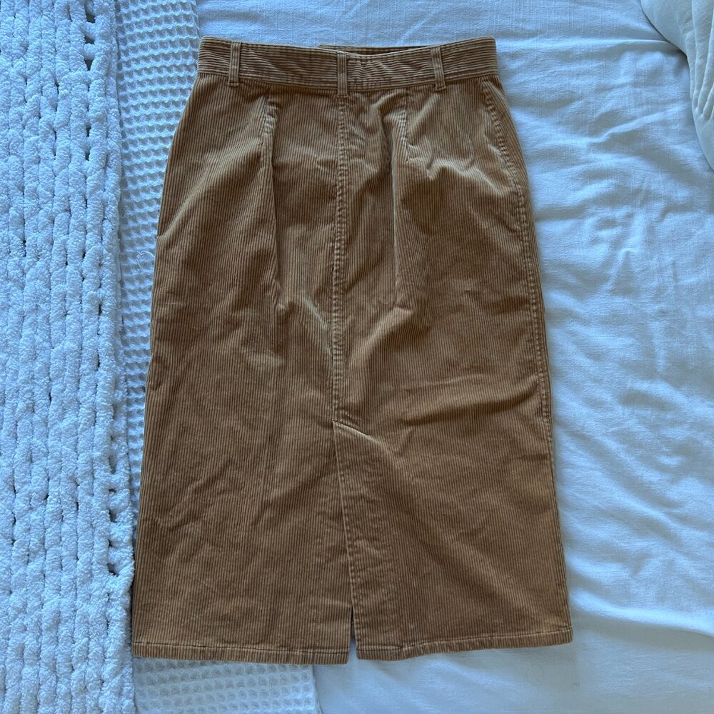 NWT Polo Ralph Lauren Cotton Corduroy Pencil Skirt - Picture 8 of 8